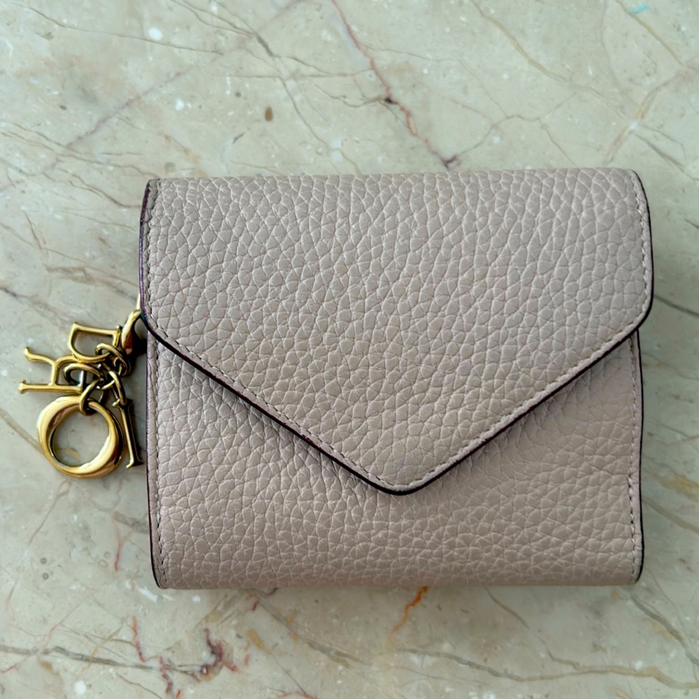 Dior coin wallet
